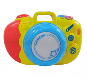 Colorful Cute Electronic Music Camera with Sound Light for Children Photography Gift