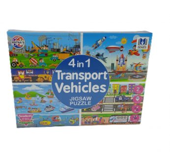 4In 1 Transport Vehicles Jigsaw puzzle